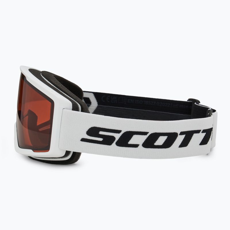Skibrille SCOTT Factor mineral white/black/enhancer 4