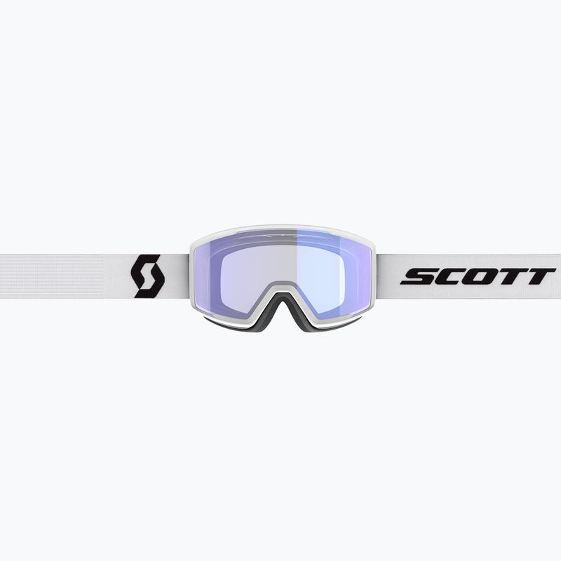 Skibrille SCOTT Factor Pro mineral white/black/ illuminator blue chrome 2