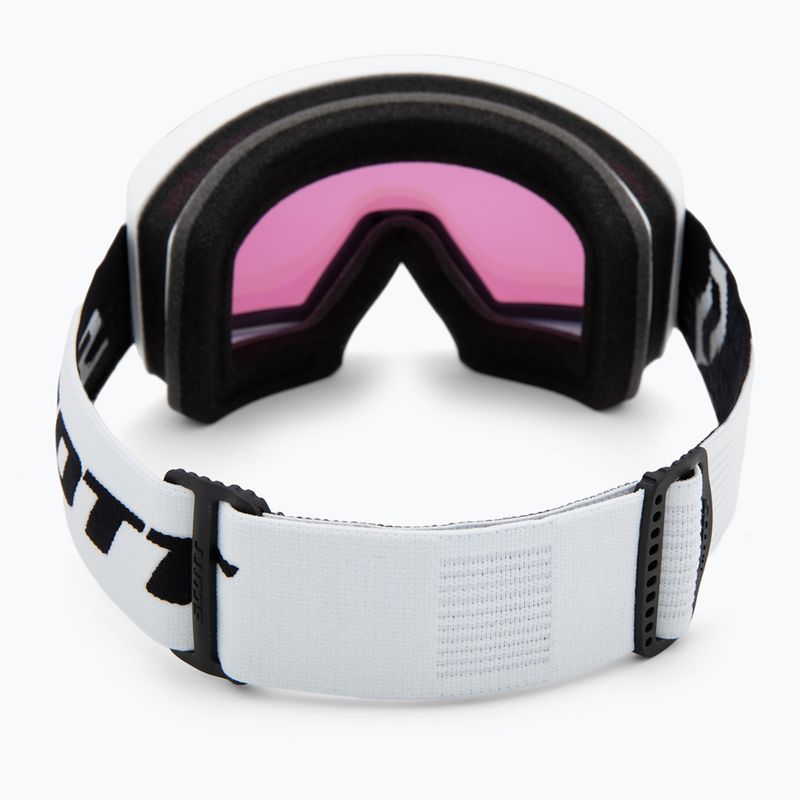 Skibrille SCOTT Factor Pro LS mineral white/black amp ls blue chrome 3