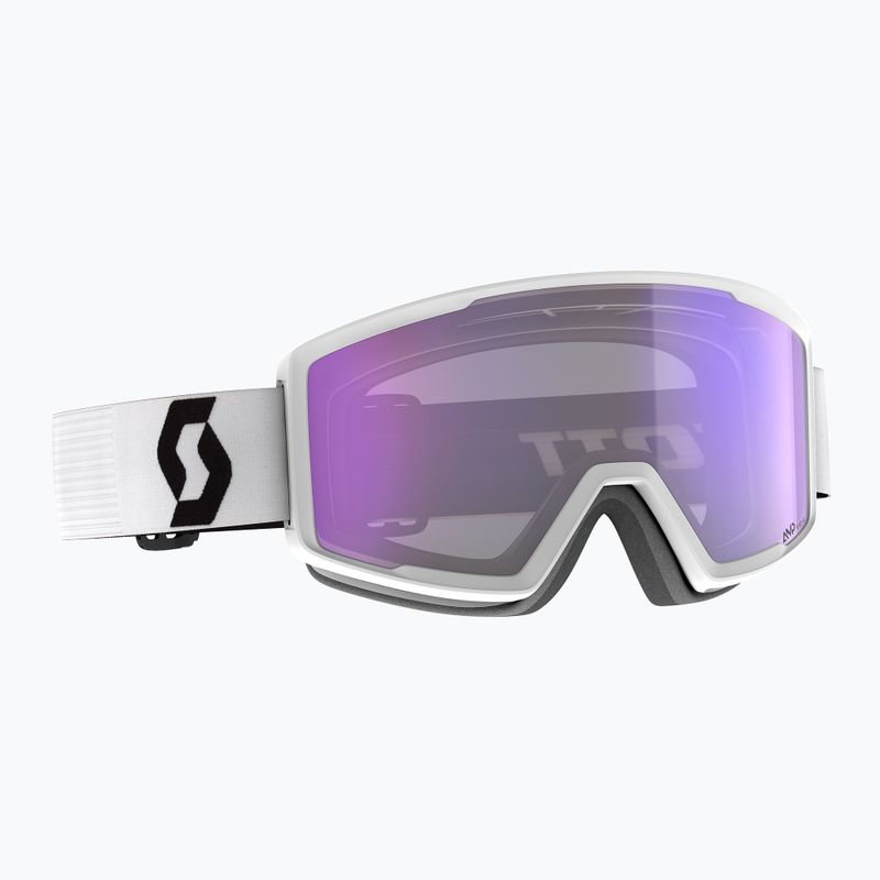 Skibrille SCOTT Factor Pro LS mineral white/black amp ls blue chrome 5