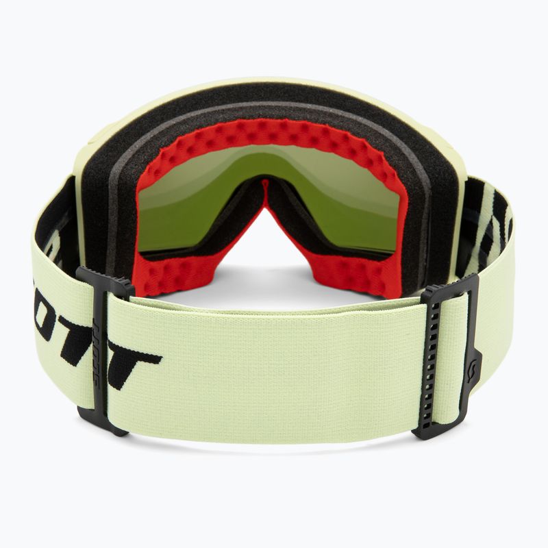 Skibrille SCOTT React AMP Pro acid yellow/amp pro lavender chrome/amp pro green 4