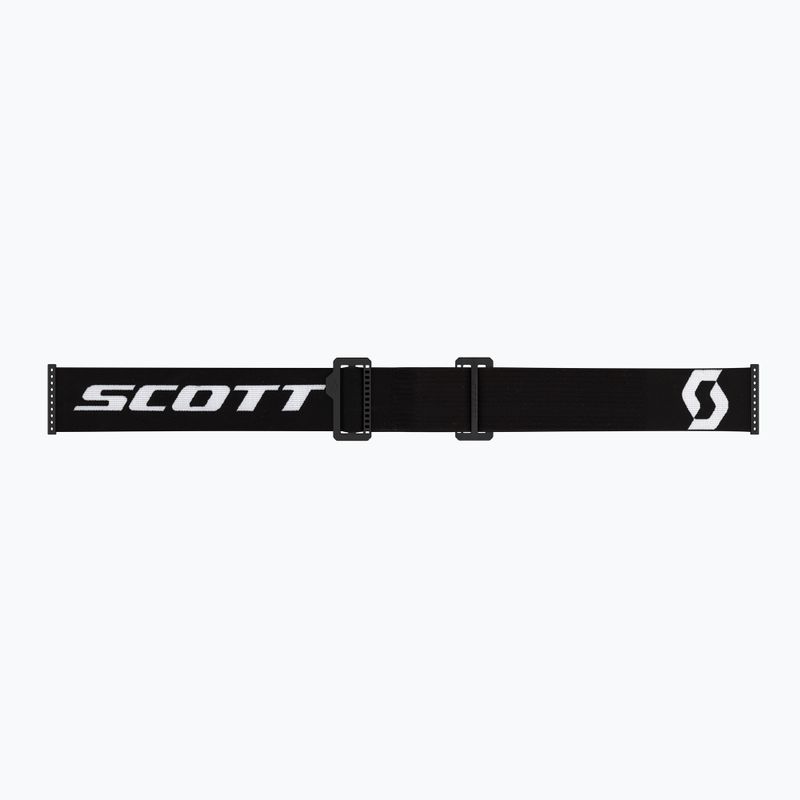 Skibrille SCOTT Shield mineral black/white/amp illuminator blue chrome 3