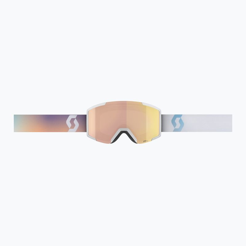 SCOTT Shield weiß/soft pink/enhancer rose chrome Skibrille 2