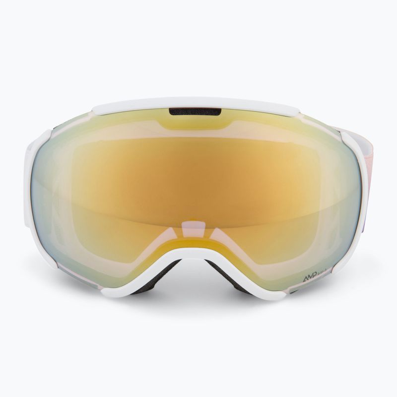 Skibrille SCOTT Faze II LS white/soft pink/light sensitive bronze chrome 2