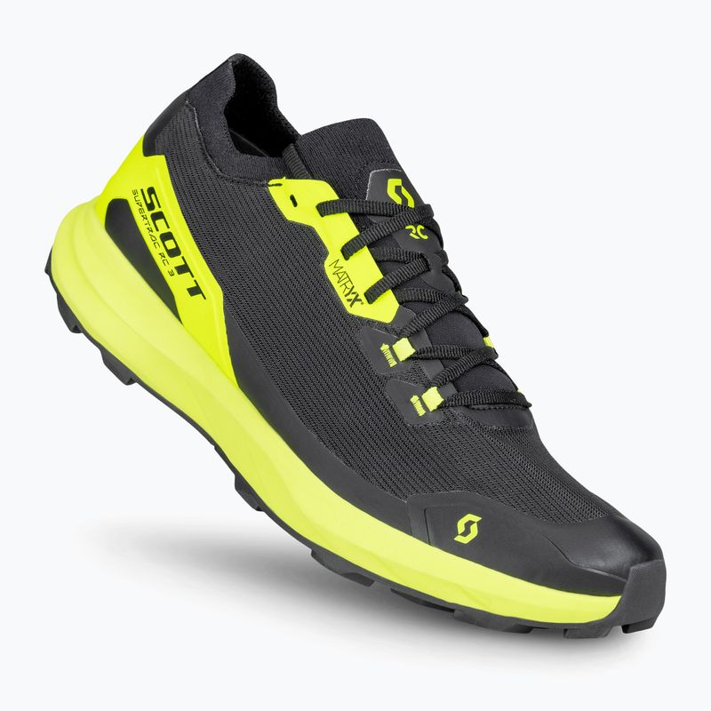 Laufschuhe Herren SCOTT Supertrac RC 3 black/safety yellow 12