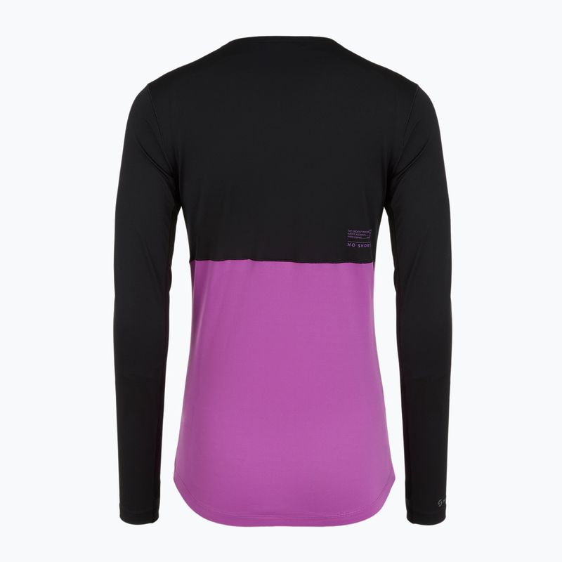 Lauf Longsleeve Damen SCOTT Endurance Tech black/liquid purple 2