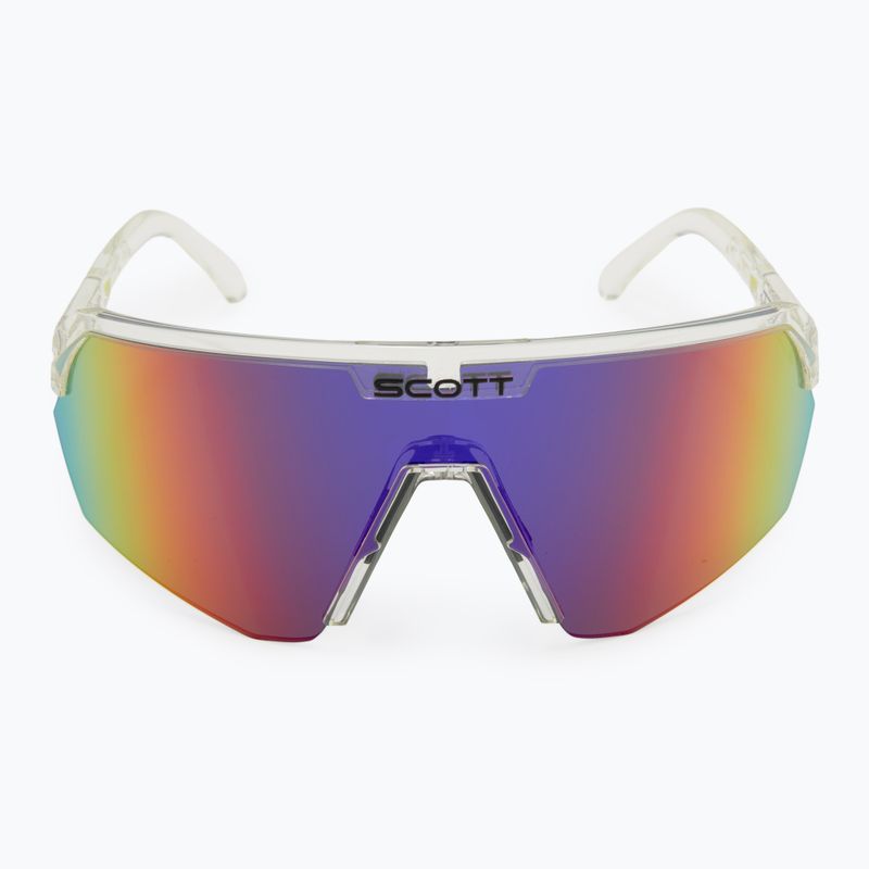 SCOTT Sport Shield Sonnenbrille transluzent/verchromt 3