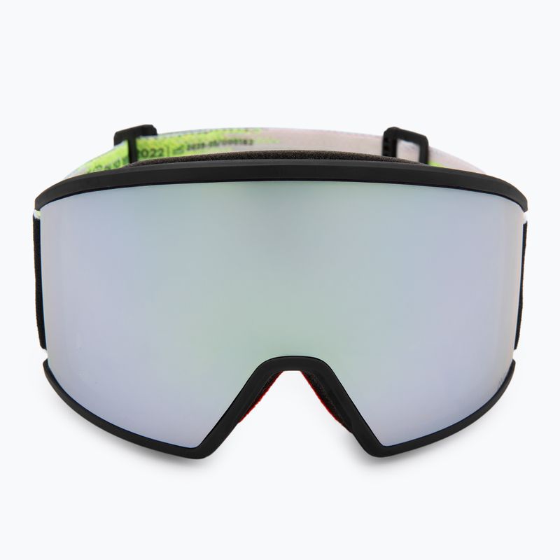 Skibrille SCOTT Ambit black/neon yellow/amp white chrome 2