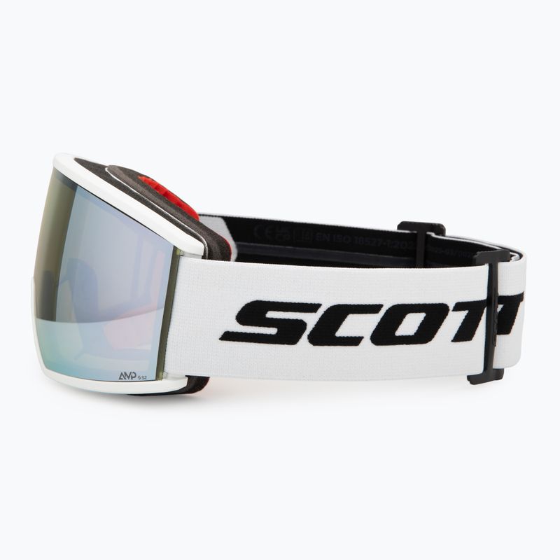Skibrille SCOTT Ambit mineral white/black/amp ice chrome 4