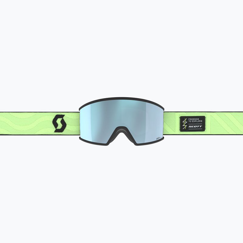 Skibrille SCOTT Ambit glow green/amp ice chrome 2