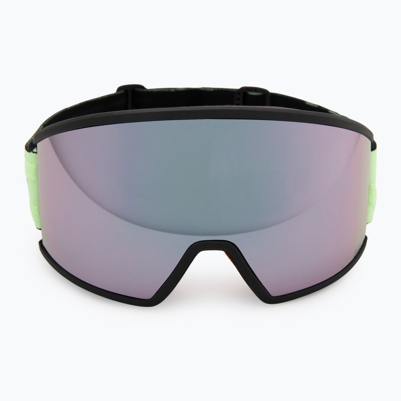 Skibrille SCOTT Ambit Compact glow green/amp lavender chrome 2