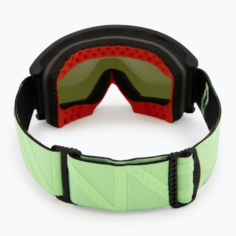 Skibrille SCOTT Ambit Compact glow green/amp lavender chrome 3
