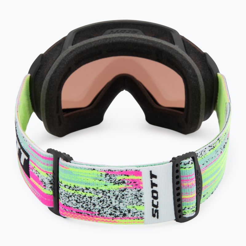 Skibrille SCOTT Faze II black/neon yellow/amp silver chrome 3
