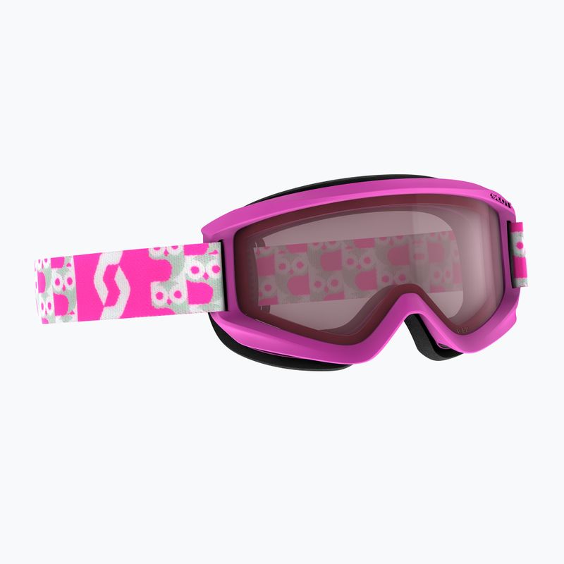 Kinder-Skibrille SCOTT Agent neon pink/enhancer 5