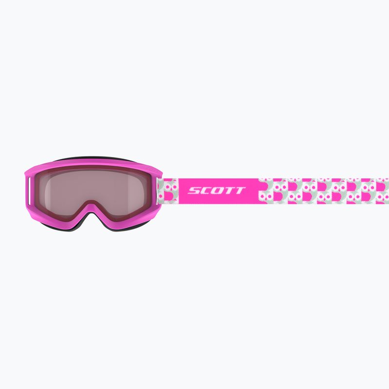 Kinder-Skibrille SCOTT Agent neon pink/enhancer 6