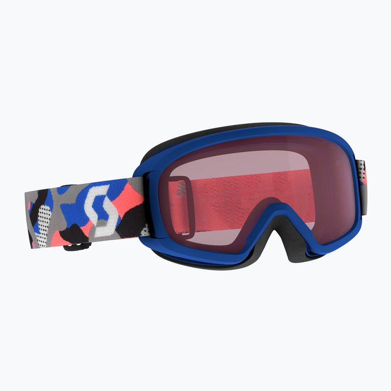 Kinder-Skibrille SCOTT Witty SGL blue/grey/enhancer