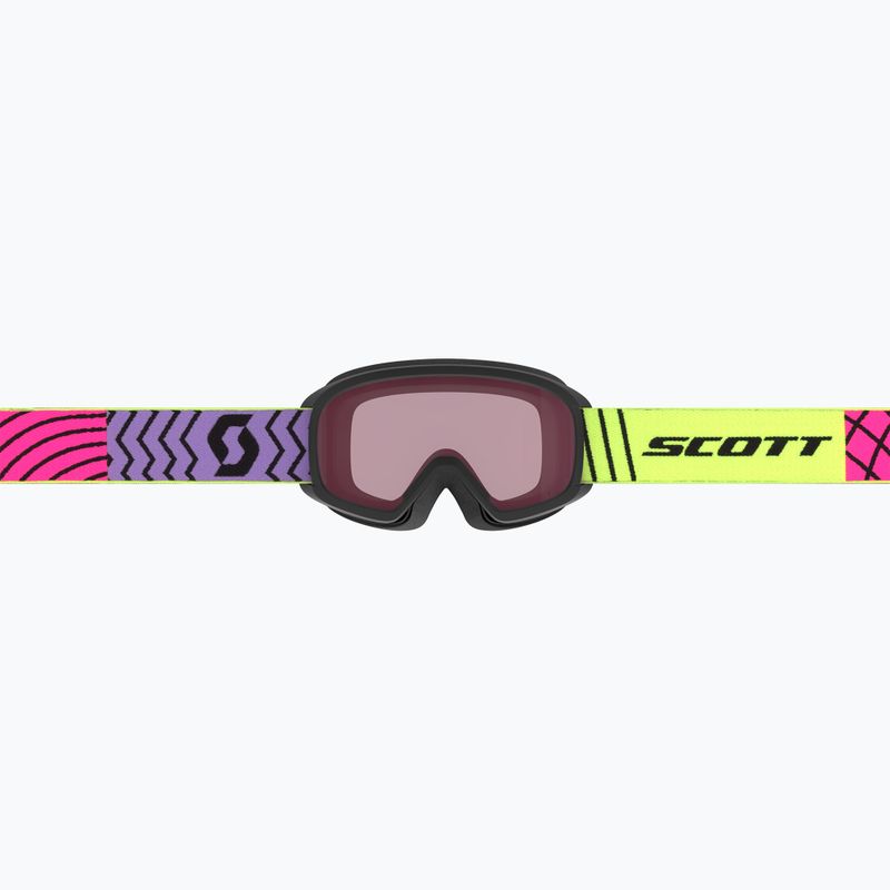 Kinderskibrille SCOTT Witty SGL purple/neon pink/enhancer 2