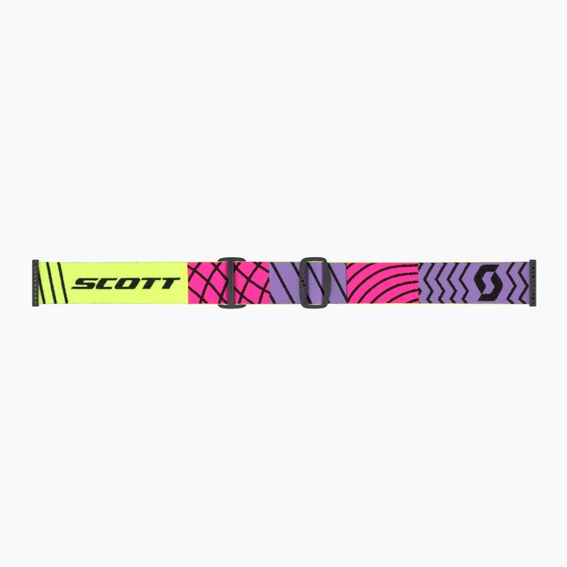 Kinderskibrille SCOTT Witty SGL purple/neon pink/enhancer 3
