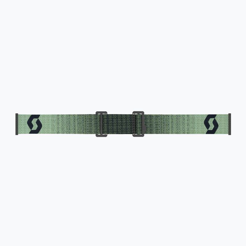 Skibrille SCOTT Shield soft green/black/amp white chrome 3
