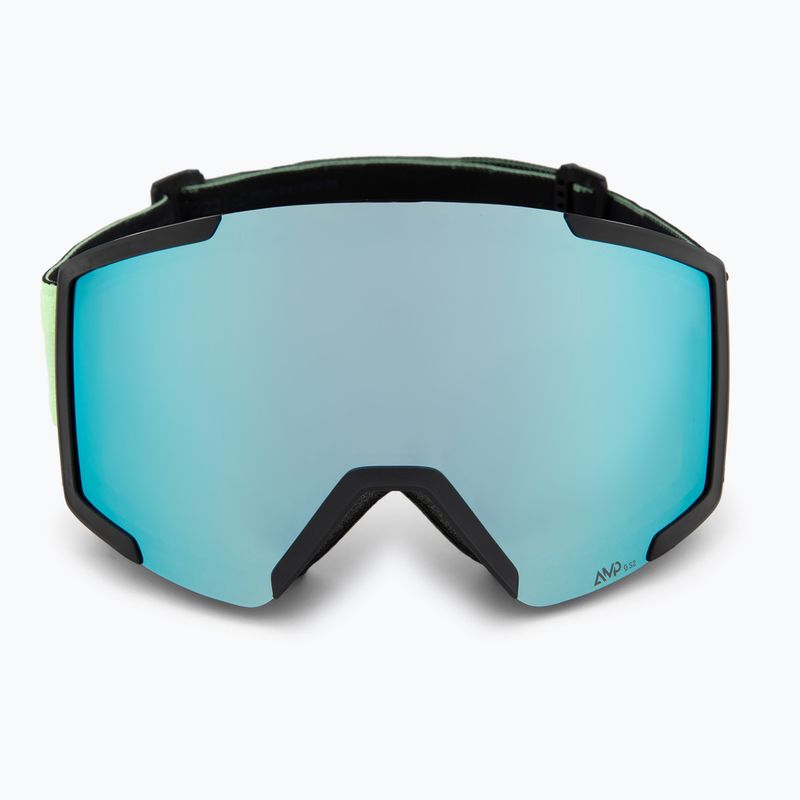 Skibrille SCOTT Shield glow green/amp ice chrome 2