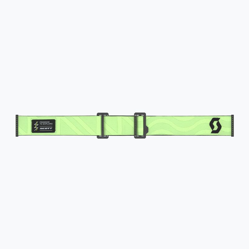 Skibrille SCOTT Shield glow green/amp ice chrome 3
