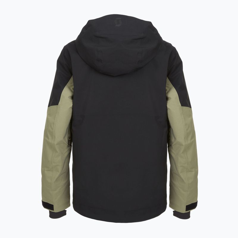 Herren-Skijacke SCOTT Ultimate GTX dust grey/black 2