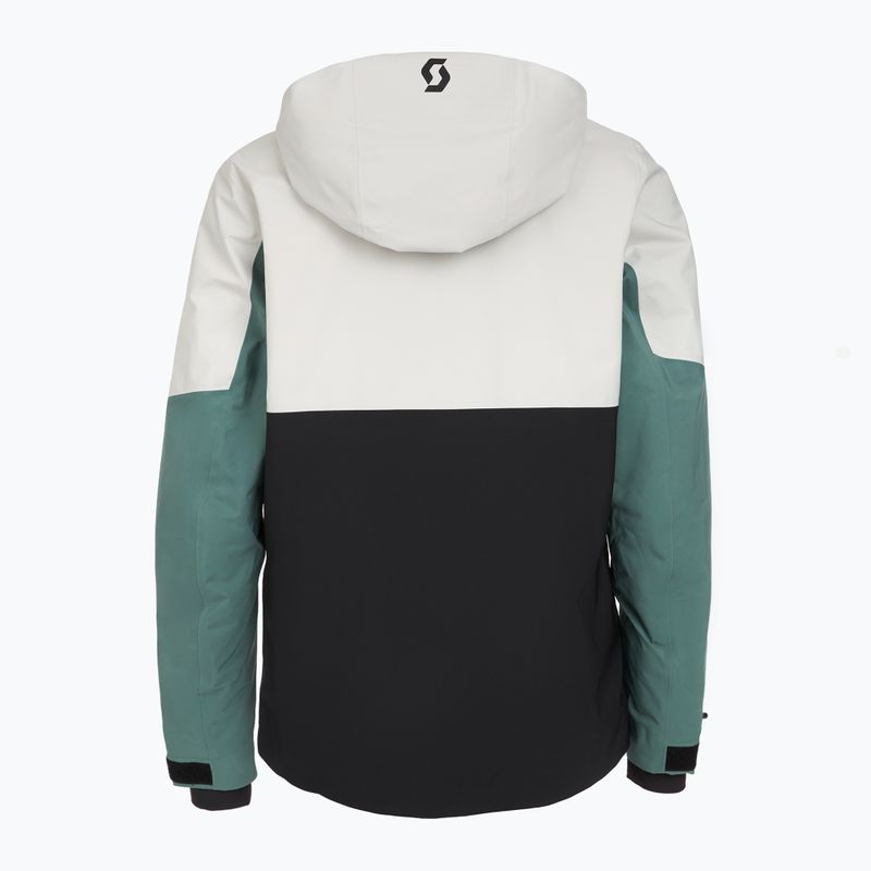 Herren-Skijacke SCOTT Ultimate GTX frozen blue/dust white 2