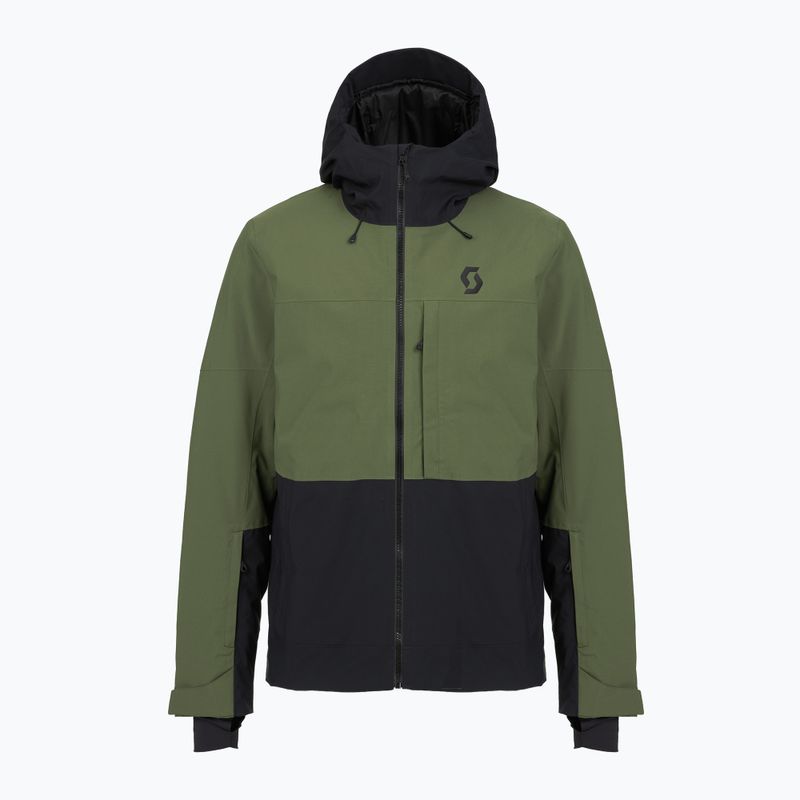 Herren-Skijacke SCOTT Ultimate Dryo 10 Douglas Green/Black