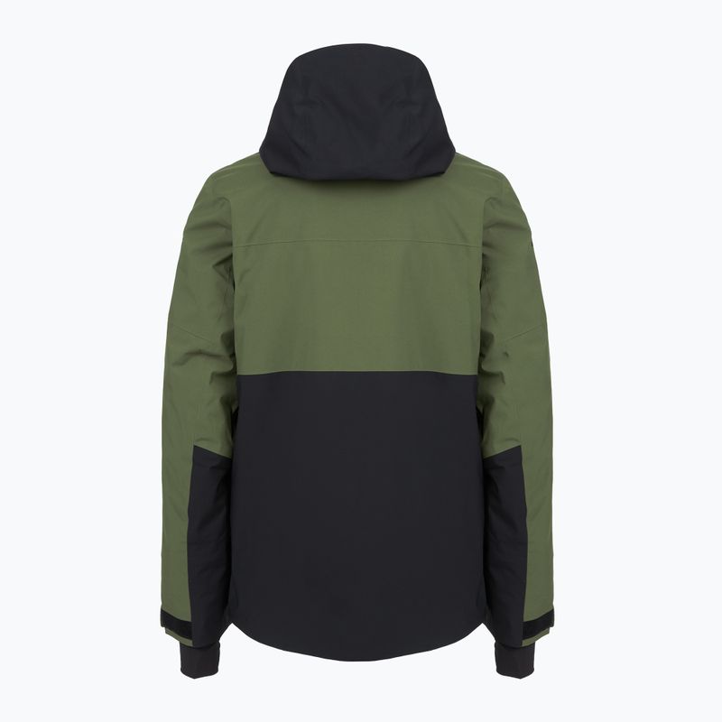 Herren-Skijacke SCOTT Ultimate Dryo 10 Douglas Green/Black 2