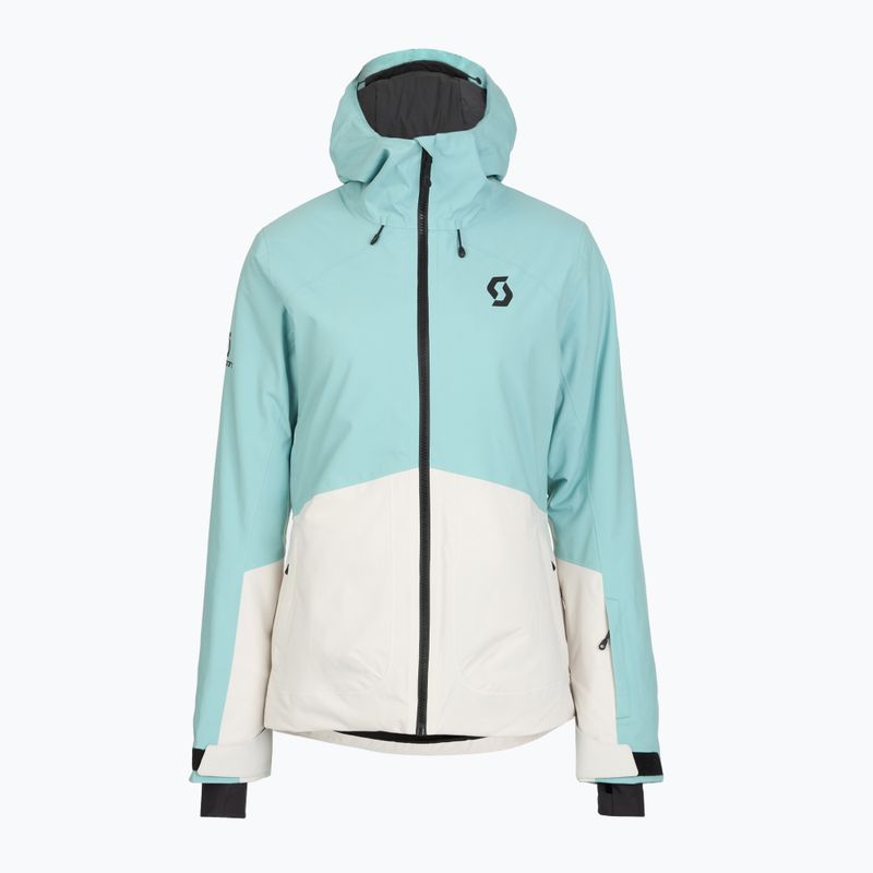 Damen Skijacke SCOTT Ultimate Dryo 10 frosty blue/dust white 2