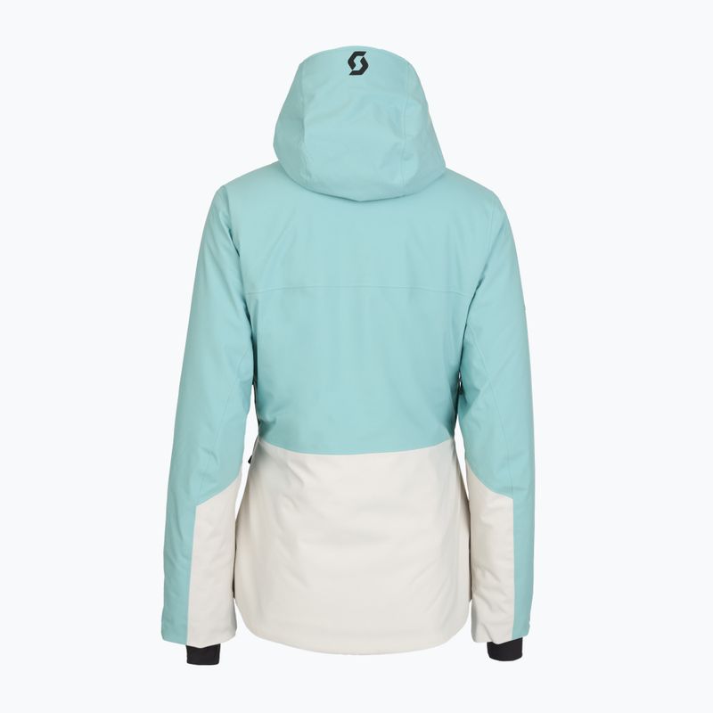 Damen Skijacke SCOTT Ultimate Dryo 10 frosty blue/dust white 4