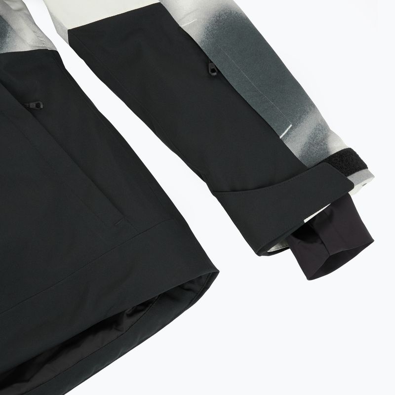 Damen-Skijacke SCOTT Ultimate Dryo 10 dust white print/black 4