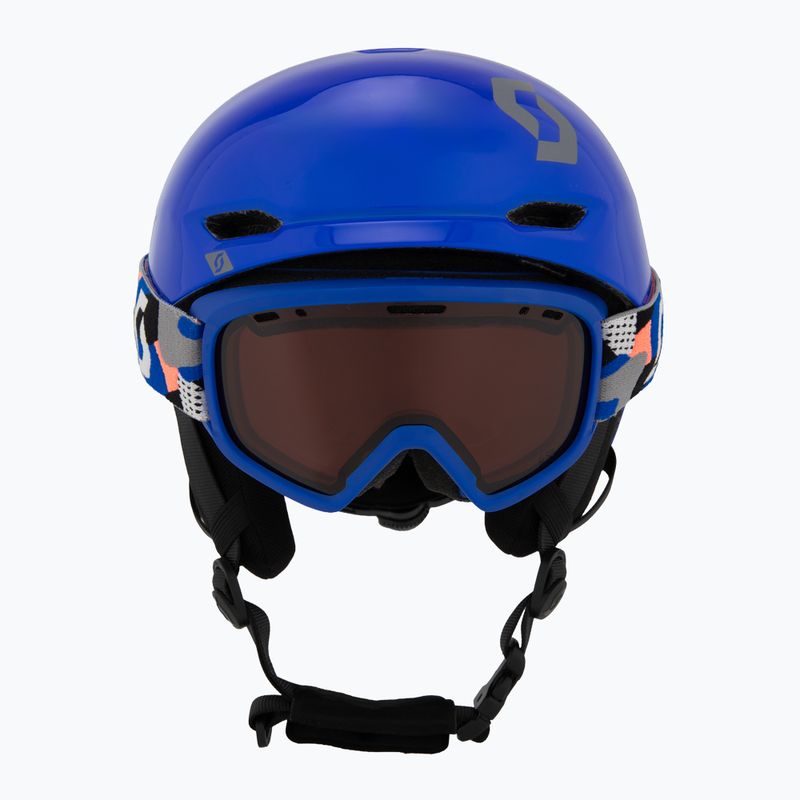 Kinder-Skihelm SCOTT Keeper 2 + Skibrille Witty blue/grey 2