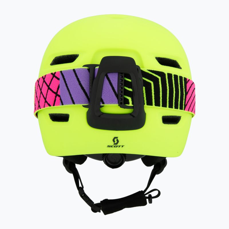 Kinder-Skihelm SCOTT Keeper 2 + Skibrille Witty neon yellow 4