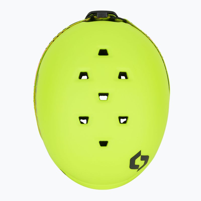 Kinder-Skihelm SCOTT Keeper 2 + Skibrille Witty neon yellow 6