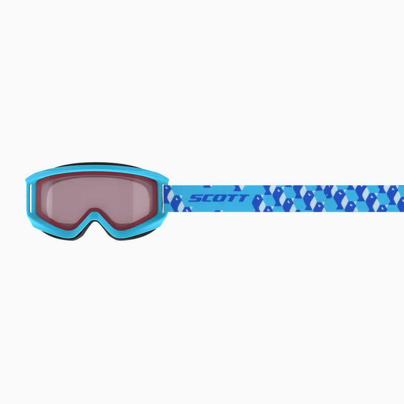 Kinder-Skibrille SCOTT Agent ocean blue/enhancer 2