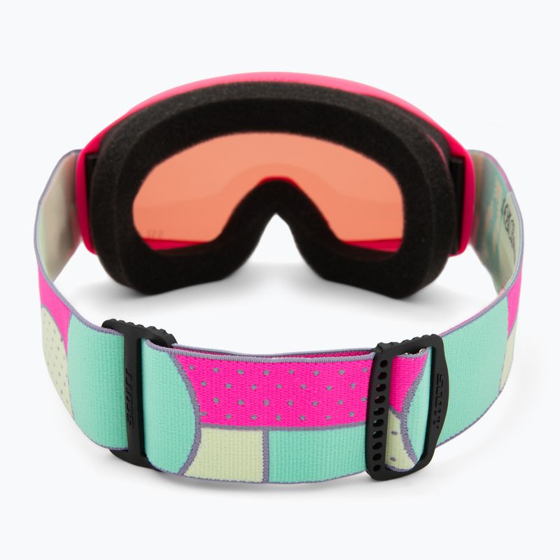 Kinder-Skibrille SCOTT Witty SGL neon pink/enhancer 3