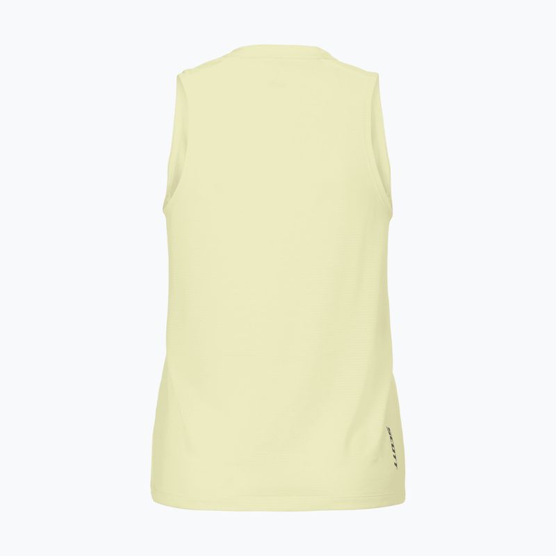 Damen-Laufshirt SCOTT Endurance LT Tank pastel yellow 2