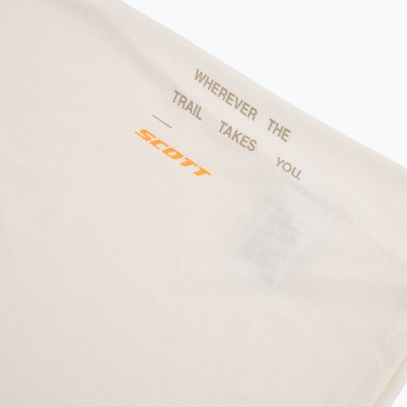 Herren-Laufshirt SCOTT Endurance DRI Tee cotton white/toast beige 3