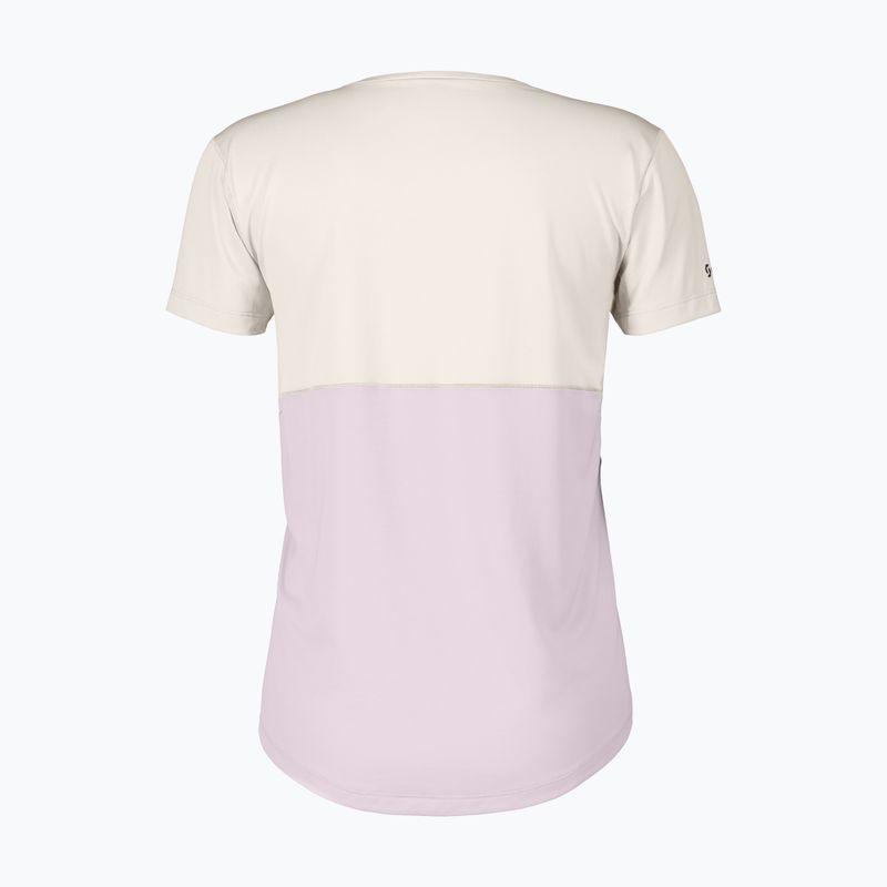 Damen-Laufshirt SCOTT Endurance Tech cotton white/bliss pink 2