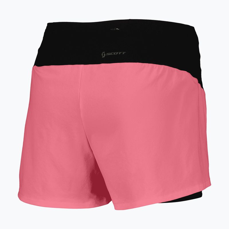 Damen-Laufshorts SCOTT Endurance Hybrid digital pink/black 2
