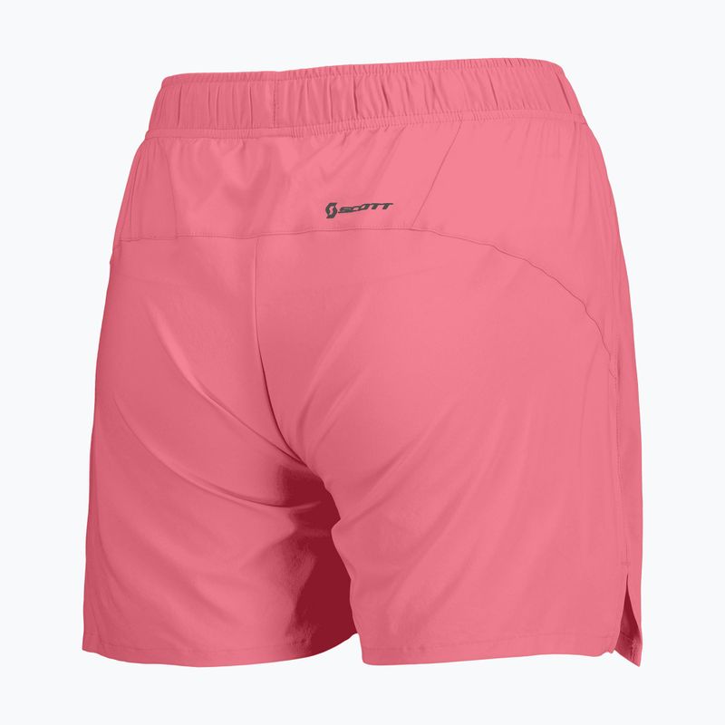 Damen-Laufshorts SCOTT Endurance LT digital pink 2