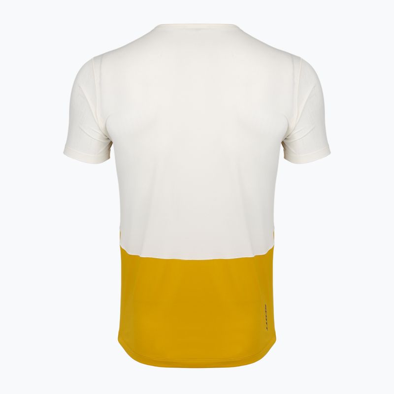 Herren-Laufshirt SCOTT Endurance Tech white/sundial yellow 2