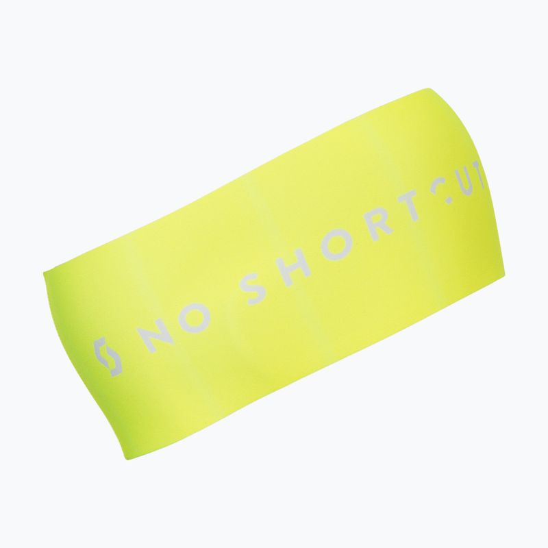 Stirnband SCOTT Headband Lt safety yellow/white 2