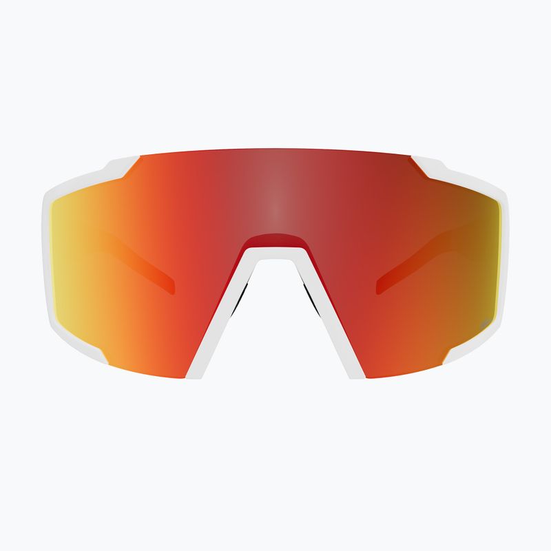 Sonnenbrille SCOTT Shield white matt/amp red chrome 2