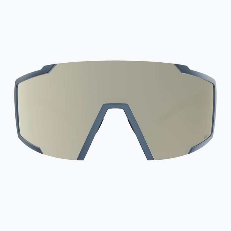 Sonnenbrille SCOTT Shield metallic blue/amp white chrome 2