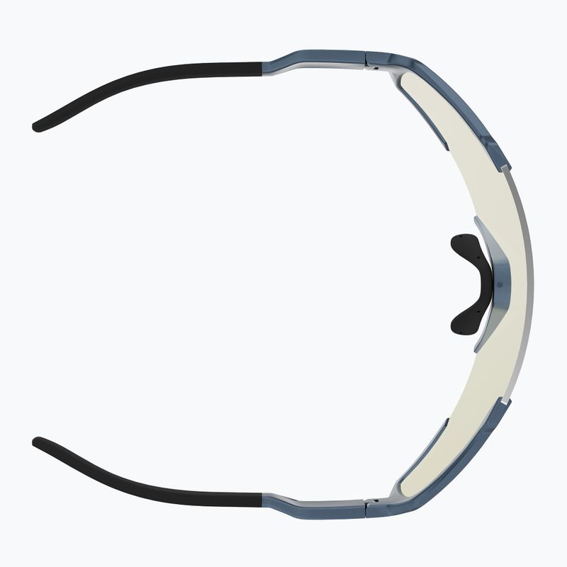 Sonnenbrille SCOTT Shield metallic blue/amp white chrome 4