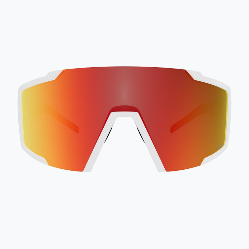 Sonnenbrille SCOTT Shield Compact white matt/amp red chrome 2