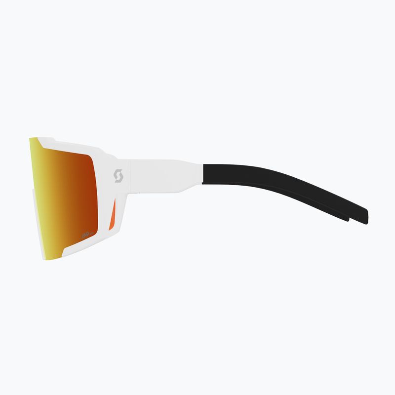 Sonnenbrille SCOTT Shield Compact white matt/amp red chrome 3