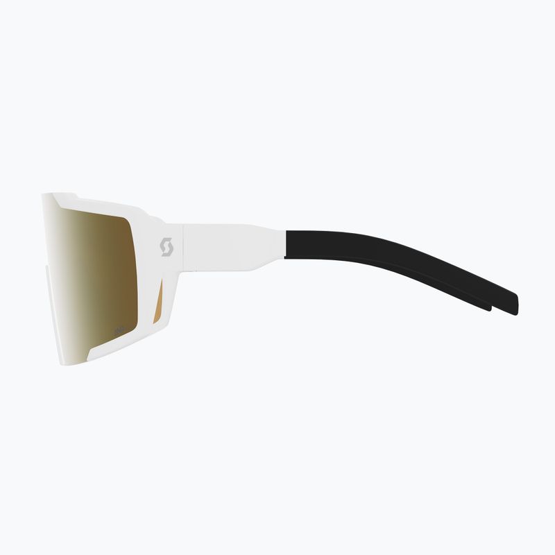 Sonnenbrille SCOTT Shield Compact LS white matt/amp ls gold chrome 3